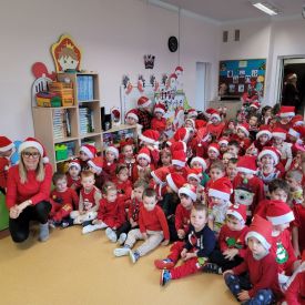 Wizyta Świętego  Mikołaja