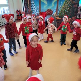 Wizyta Świętego  Mikołaja