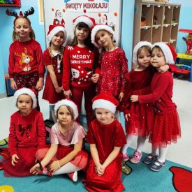 Wizyta Świętego  Mikołaja