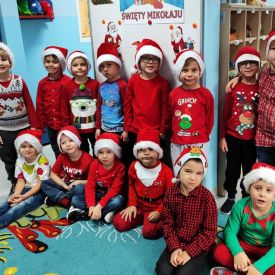 Wizyta Świętego  Mikołaja