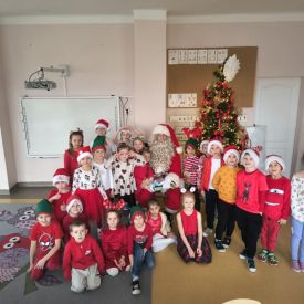 Wizyta Świętego  Mikołaja