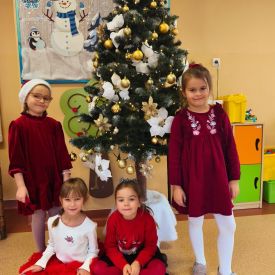 Wizyta Świętego  Mikołaja