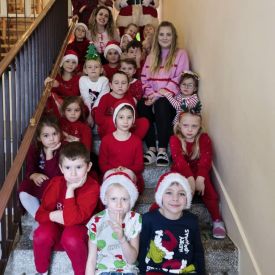 Wizyta Świętego  Mikołaja