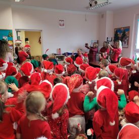 Wizyta Świętego  Mikołaja