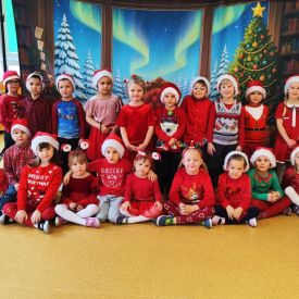 Wizyta Świętego  Mikołaja