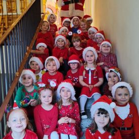 Wizyta Świętego  Mikołaja