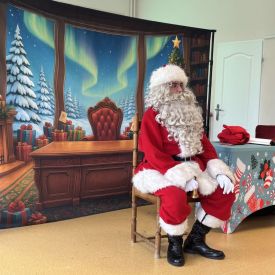 Wizyta Świętego  Mikołaja