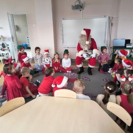 Wizyta Świętego  Mikołaja