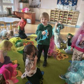 Czuciaki w Krainie Emocji spotkanie z Bojkiem w grupie Niezapominajek