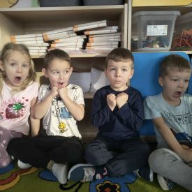 Czuciaki w Krainie Emocji spotkanie z Bojkiem w grupie Niezapominajek