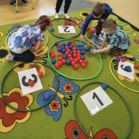  „Sensoryczna Matematyka” w grupie Niezapominajki
