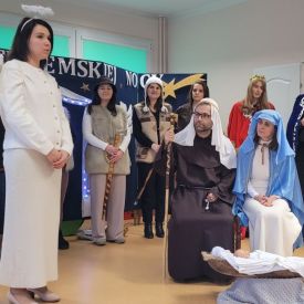 "Tajemnica betlejemskiej nocy" - Jasełka w grupie Fiołki