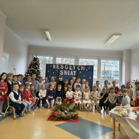Spotkanie Wigilijne w grupach „Niezapominajki” i „Różyczki”