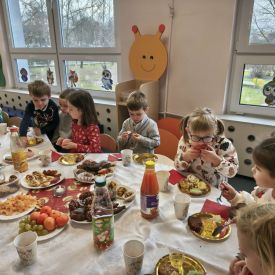 Spotkanie Wigilijne w grupach „Niezapominajki” i „Różyczki”
