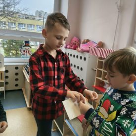 Spotkanie Wigilijne w grupach „Niezapominajki” i „Różyczki”