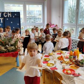 Spotkanie Wigilijne w grupach „Niezapominajki” i „Różyczki”