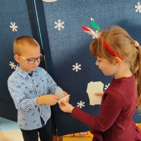 Spotkanie Wigilijne w grupach „Niezapominajki” i „Różyczki”