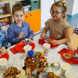 Spotkanie Wigilijne w grupach „Niezapominajki” i „Różyczki”