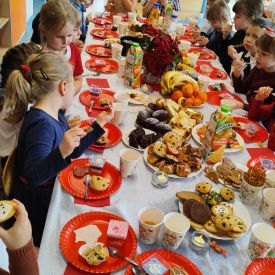 Spotkanie Wigilijne w grupach „Niezapominajki” i „Różyczki”