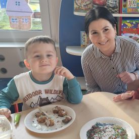 Warsztaty kulinarne w gr. Fiołki