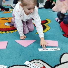 „W krainie figur geometrycznych” - Różyczki