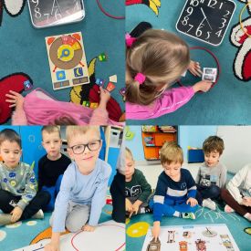 Kodowanie na dywanie- Zabawy z czasem