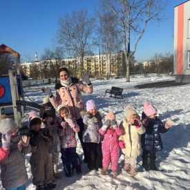 Zimowe zabawy Stokrotek