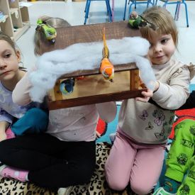 Pomagamy ptakom przetrwać zimę