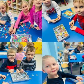 "Kreatywne Dni Nietypowe" - Dzień Puzzli