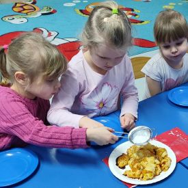 Warsztaty kulinarne - Różyczki