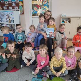 Zajęcia czytelnicze z rodzicami- Fiołki