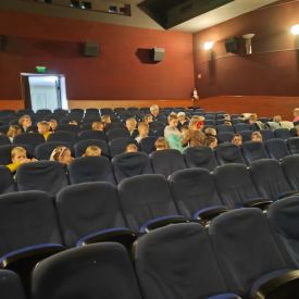 Wyjazd do kina na film pt.  „Orzełek Iggy”