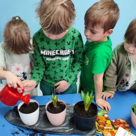 🌼„Zielony ogródek  – Różyczki witają wiosnę”🌷