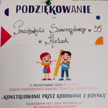"Konstruowanie przez kodowanie z Jedynką"
