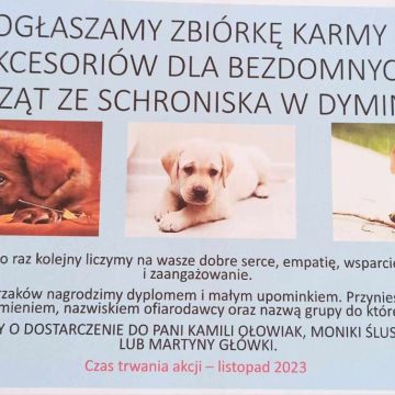 plakat zbiórki