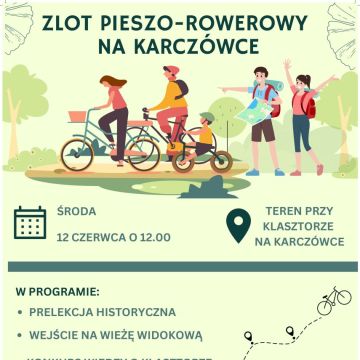ZLOT PIESZO-ROWEROWY NA KARCZÓWCE