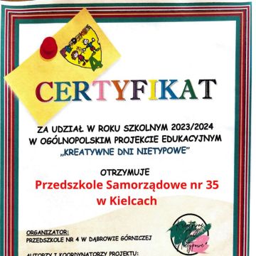 Projekt: Kreatywne dni nietypowe