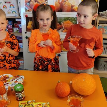 Wszyscy świetnie się bawili i kolor pomarańczowy polubili!!!
