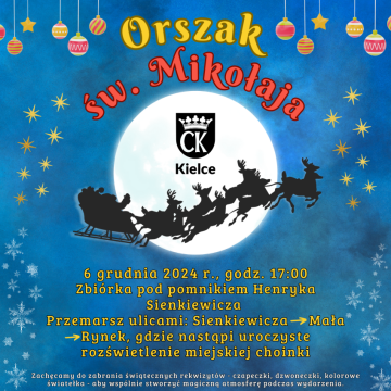 Zaproszenie  na III Orszak Świętego Mikołaja