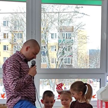 Przedszkolaki na koncercie „Harmonijne Harce” 