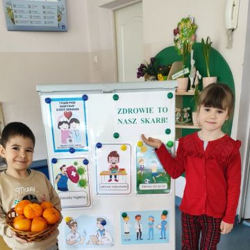 Każdy przedszkolak powie, że najważniejsze jest zdrowie!-