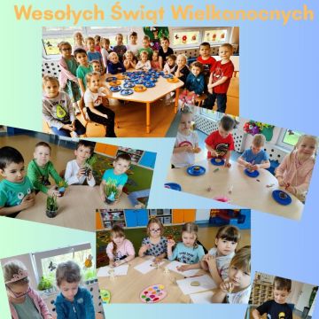 Wielkanocne przygotowania - Niezapominajki
