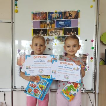 Sukcesy naszych przedszkolaków w ogólnopolskim konkursie plastycznym