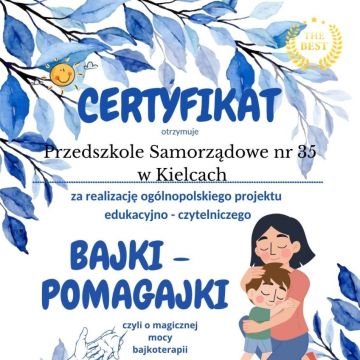 BAJKI POMAGAJKI ZAKOŃCZENIE PROJEKTU