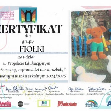 PROJEKT EDUKACYJNY PLASTUŚ WESOŁY ZAPROWADZI NAS DO SZKOŁY