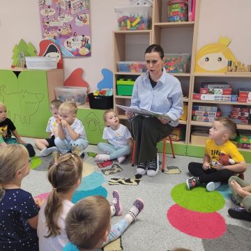 Fiołki goszczą swoich rodziców.