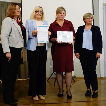 PRZYZNANIE CERTYFIKATU ,,PRZEDSZKOLE PROMUJĄCE ZDROWIE" DLA NASZEJ PLACÓWKI