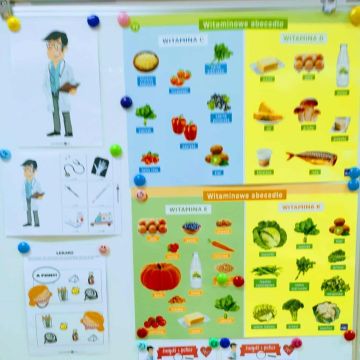 Zajęcia o lekarzu, zdrowym odżywianiu i aktywności ruchowej