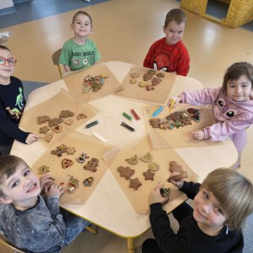 Przygotowania Niezapominajek do Kiermaszu Świątecznego