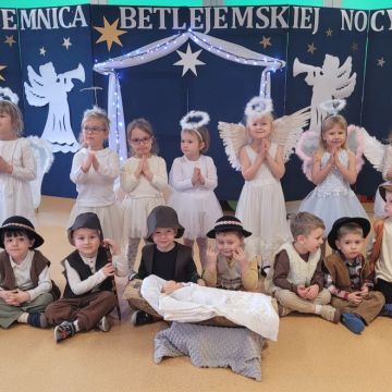 "Tajemnica betlejemskiej nocy" - Jasełka w grupie Fiołki